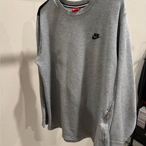 Nike Gray Crewneck with Black Trim